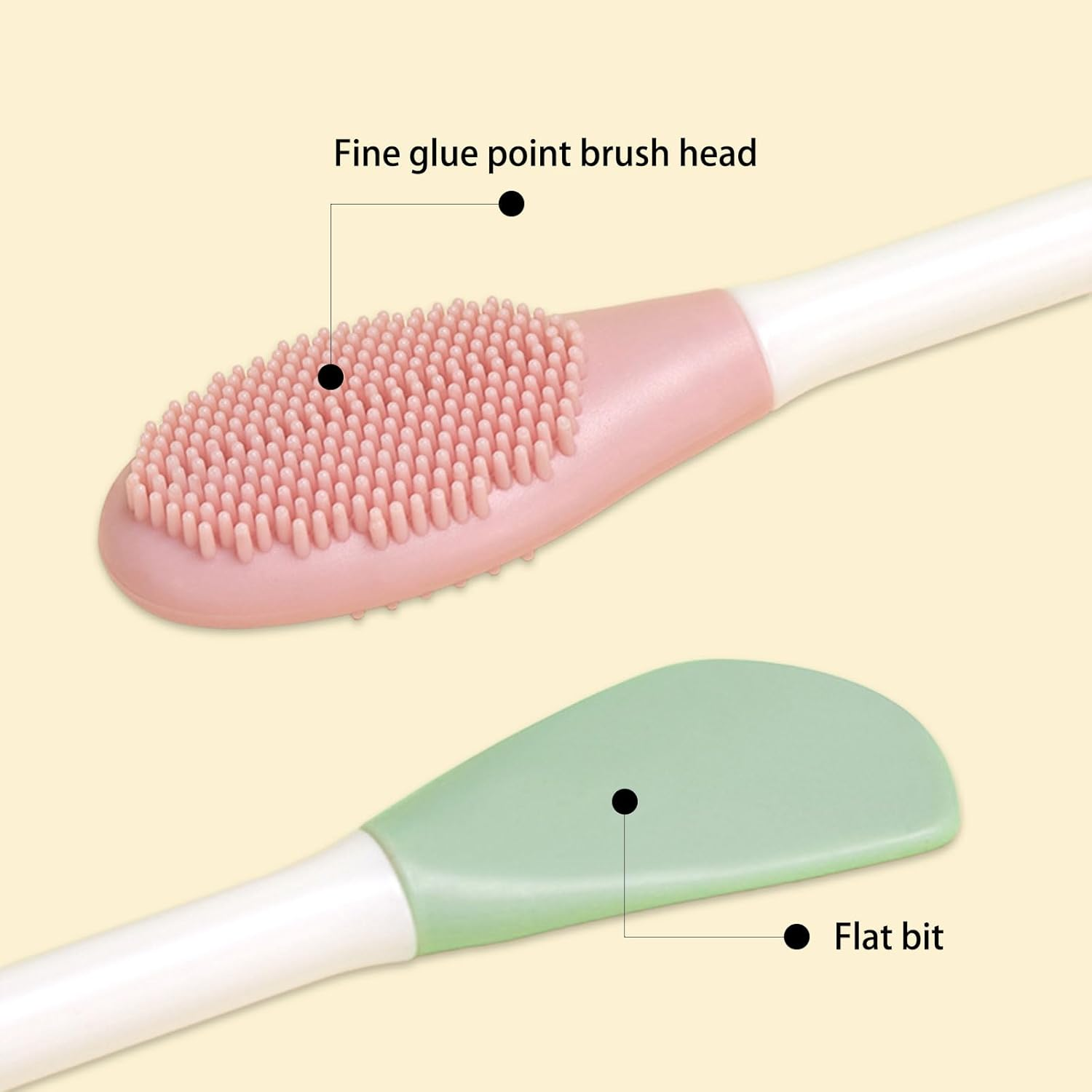 6 Pieces of Silicone Face Scrubber, Dual-Head Dual-Purpose Pore Cleaning Brush, Portable and Multi-Functional Skin Care Tools, Used for Blackhead Removal, Pore Cleaning and Gentle Exfoliation, Deep Pore Cleaning Massager