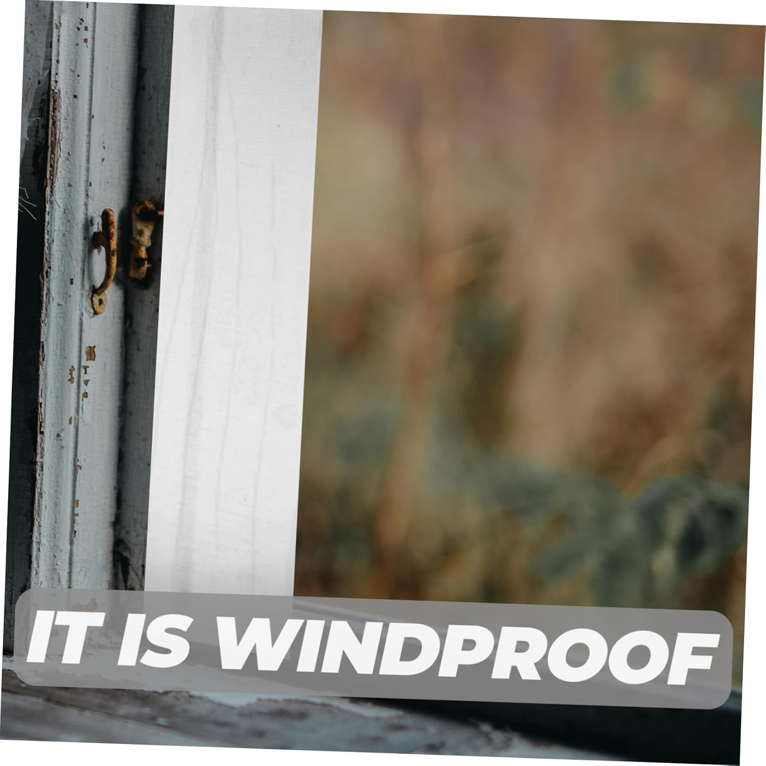 STOBOK Weather Sealing Tape 5 Rolls 5Cm X 10M Fabric Window Seal Door Gaps Tape Thermal Insulation for Household Use image number 2