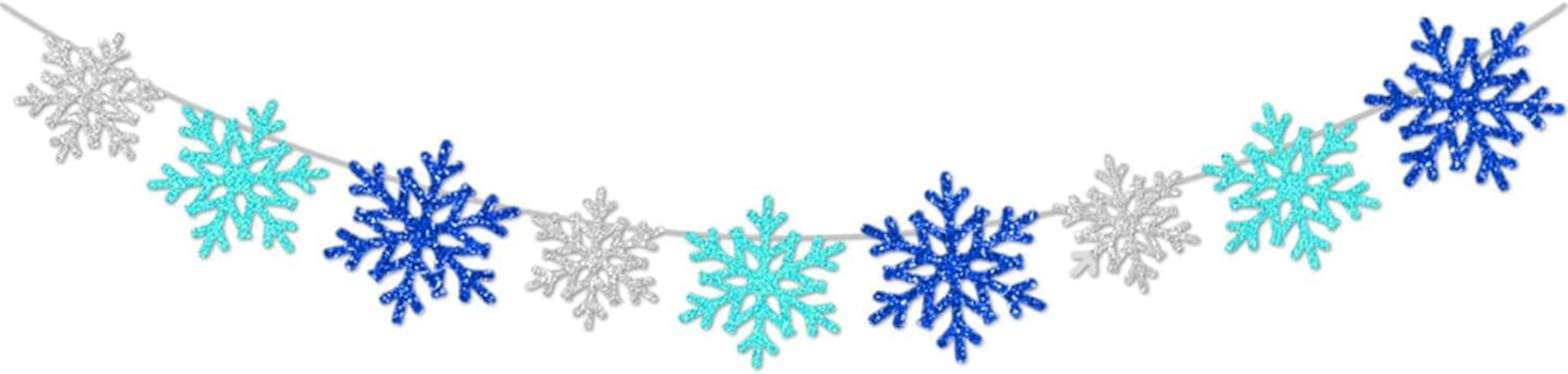 Confetti! Winter Wonderland Banners: Sparkling Snowflakes to Transform Your Festivities! image number 1