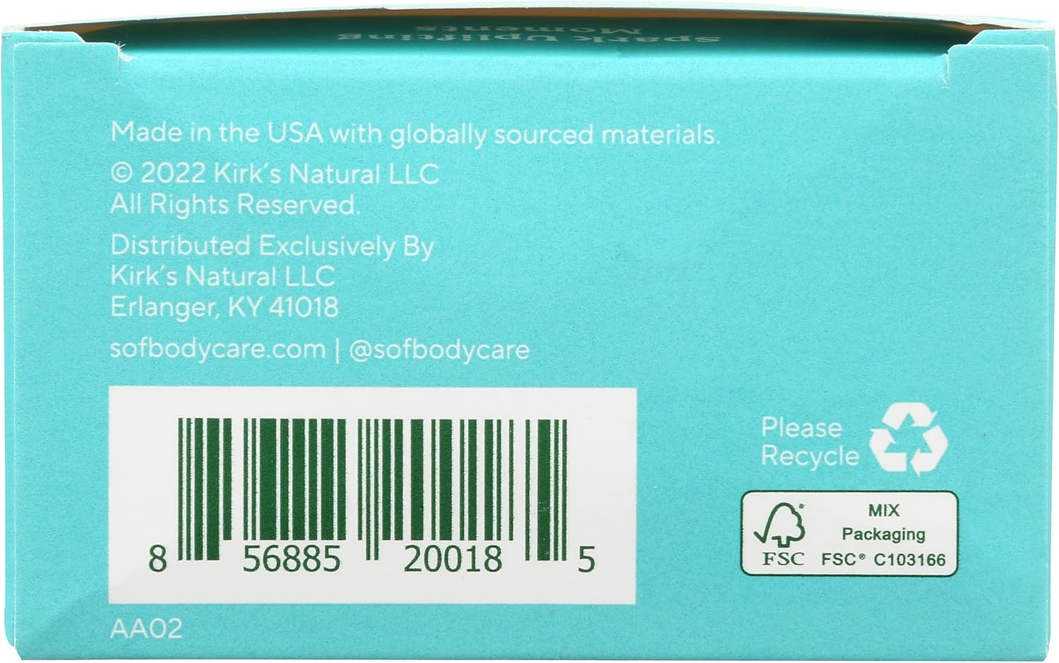 South of France - French Milled Vegetable Bar Soap Blooming Jasmine - 6 Oz.