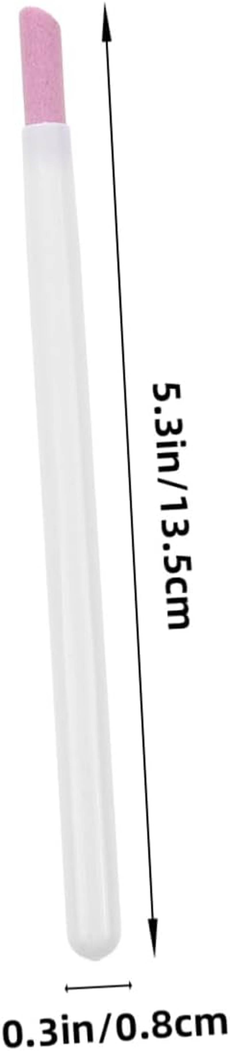 NOLITOY 5Pcs Nail Engraving Pens for Manicure Portable Cuticle Pushers White Art Polish Tools Suitable for Home and Professional Use image number 3