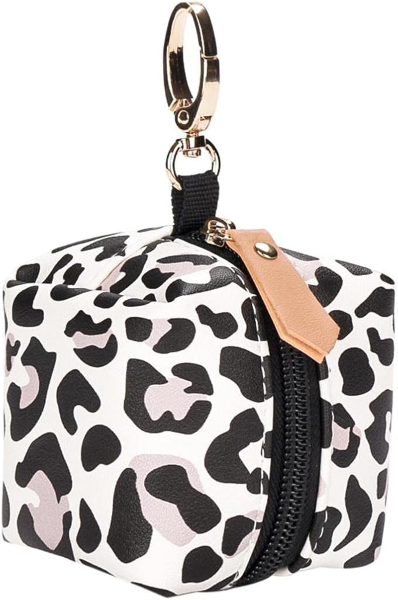 Stylish Pacifier Holder - Baby Pacifier Pouch with Clip | Pacifier Case Holder for Diaper Bag, Stylish Pacifier Storage Container, Holds 2 image number 2