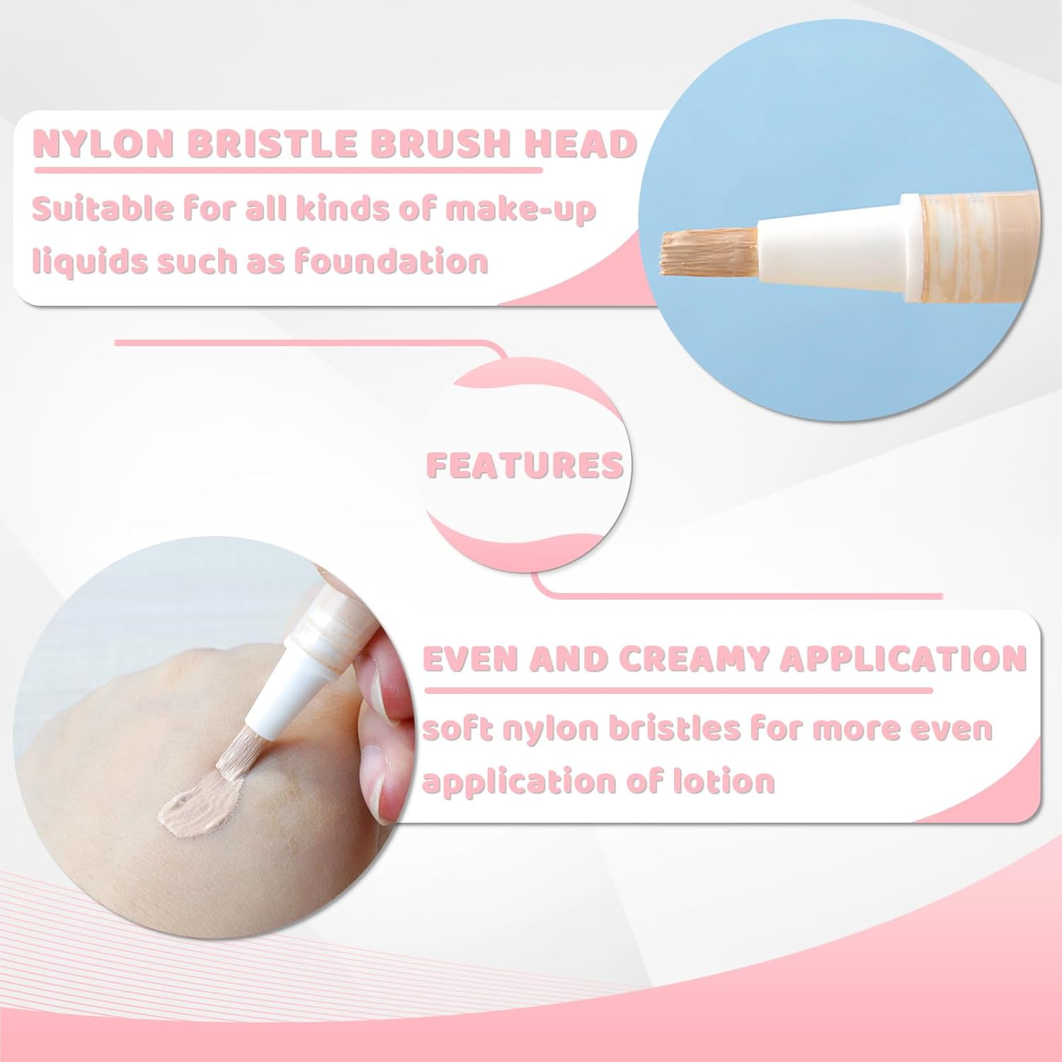 Koceci 10 Pack 3Ml Nail Oil Pen Refillable Transparent Twist Pens, Cuticle Oil Brush for Nails, Empty Nail Oil Pen with Brush Tip, Cuticle Oil Container (10) image number 4