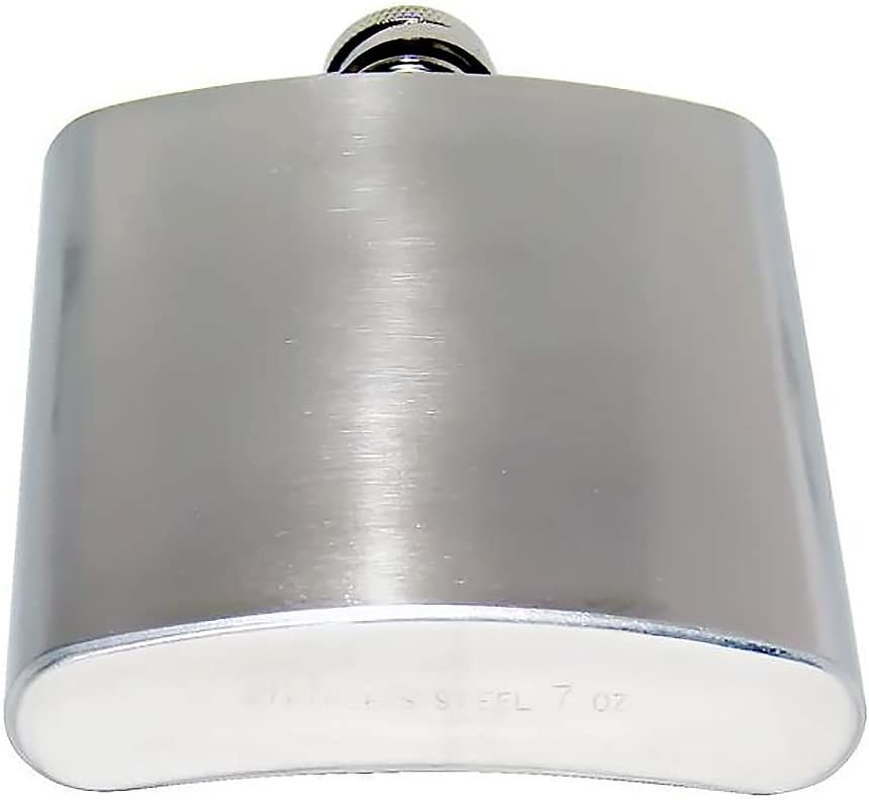 Ariv Hommey Stainless Steel Hip Flask Liquor Alcohol Whisky Whiskey Flask Silver Bottle Small Mini Pocket Hip-Flask Drink 9Oz image number 2