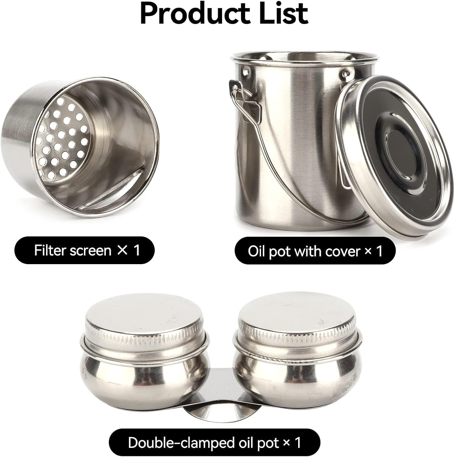 Beufee Stainless Steel Paint Brush Washer, Portable Paint Brush Cleaner with Lid and Filter for Oil Painting Watercolor image number 2