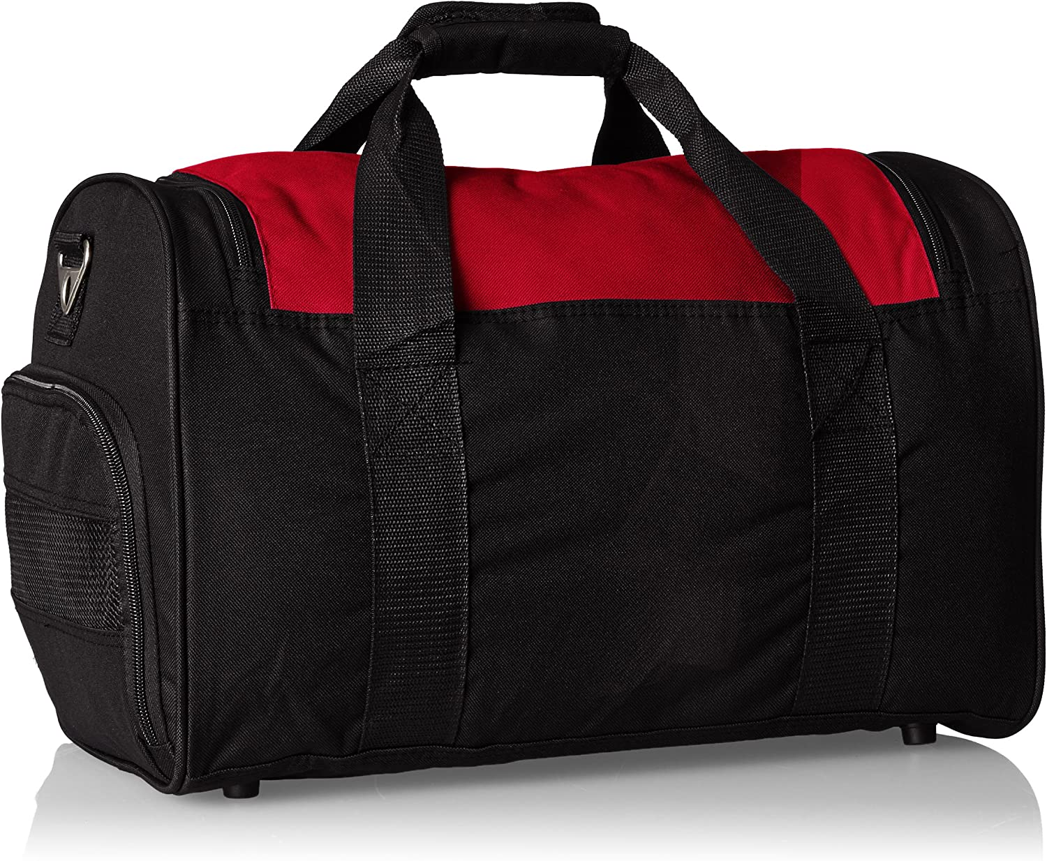 Everest Gym Bag with Wet Pocket, Red, One Size, Gym Bag with Wet Pocket image number 5