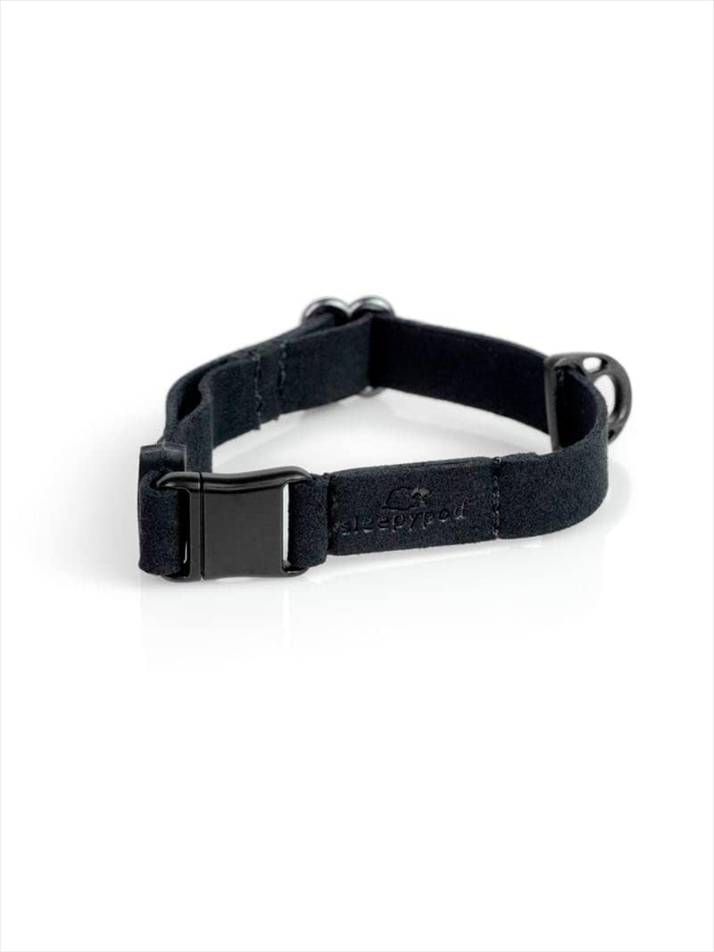 Comfort Suede Cat Collar S Jet Black