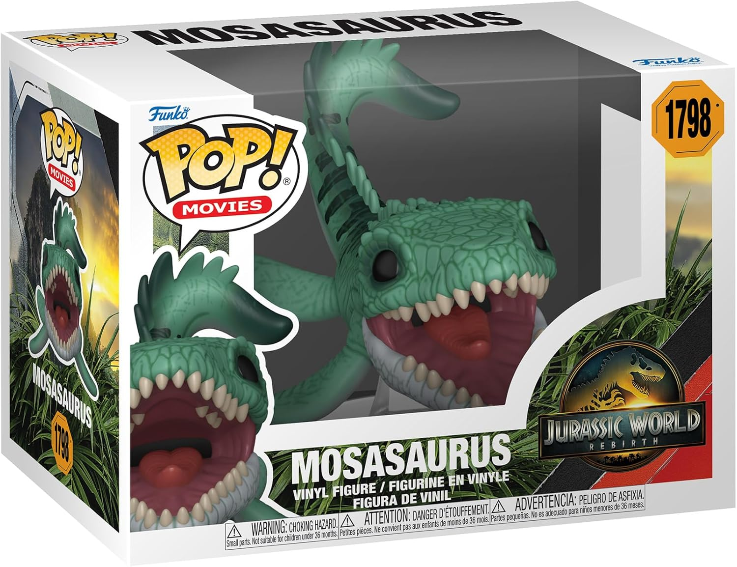 Funko POP! Movies: Jurassic World Rebirth - Mosasaurus image number 2