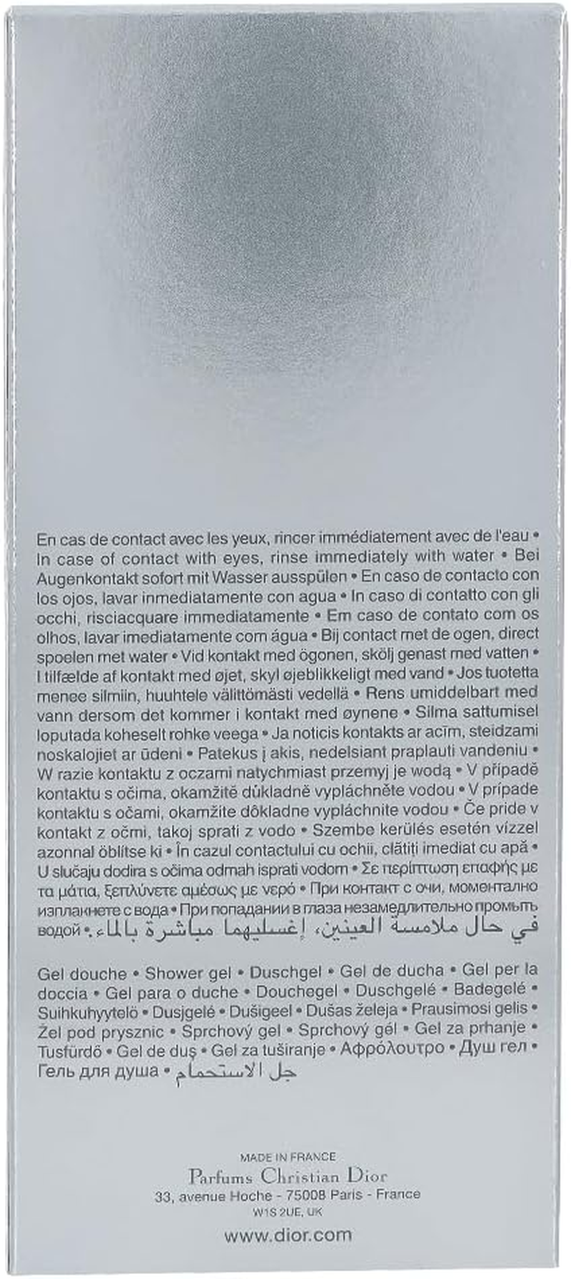 Christian Dior Dior Homme Shower Gel 200Ml image number 3