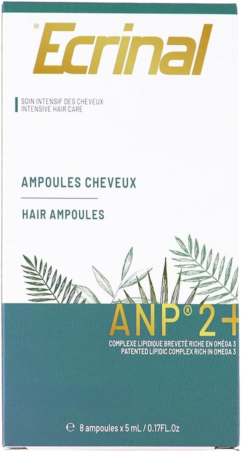 Ecrinal anti Hairloss Ampoules ANP2+, Box of 8 (New Formula) image number 5
