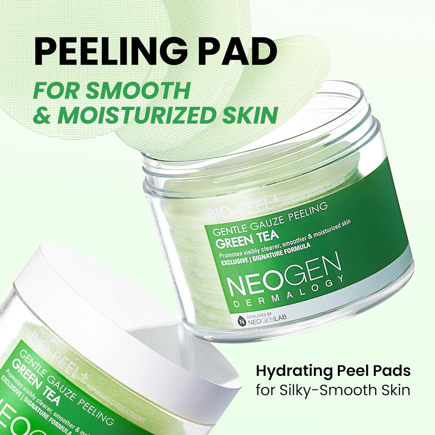 NEOGEN DERMALOGY BIO-PEEL GAUZE PEELING GREEN TEA 6.76 Oz / 200Ml image number 2