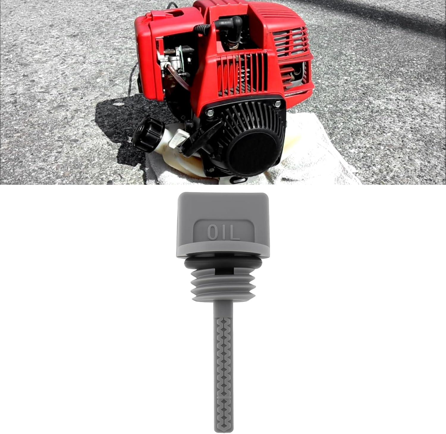 SG Store 4Pcs Oil Filler Cap Dipstick 15600-ZM3-003 Compatible with Honda GX22 GX25 GX31 GX35 image number 5