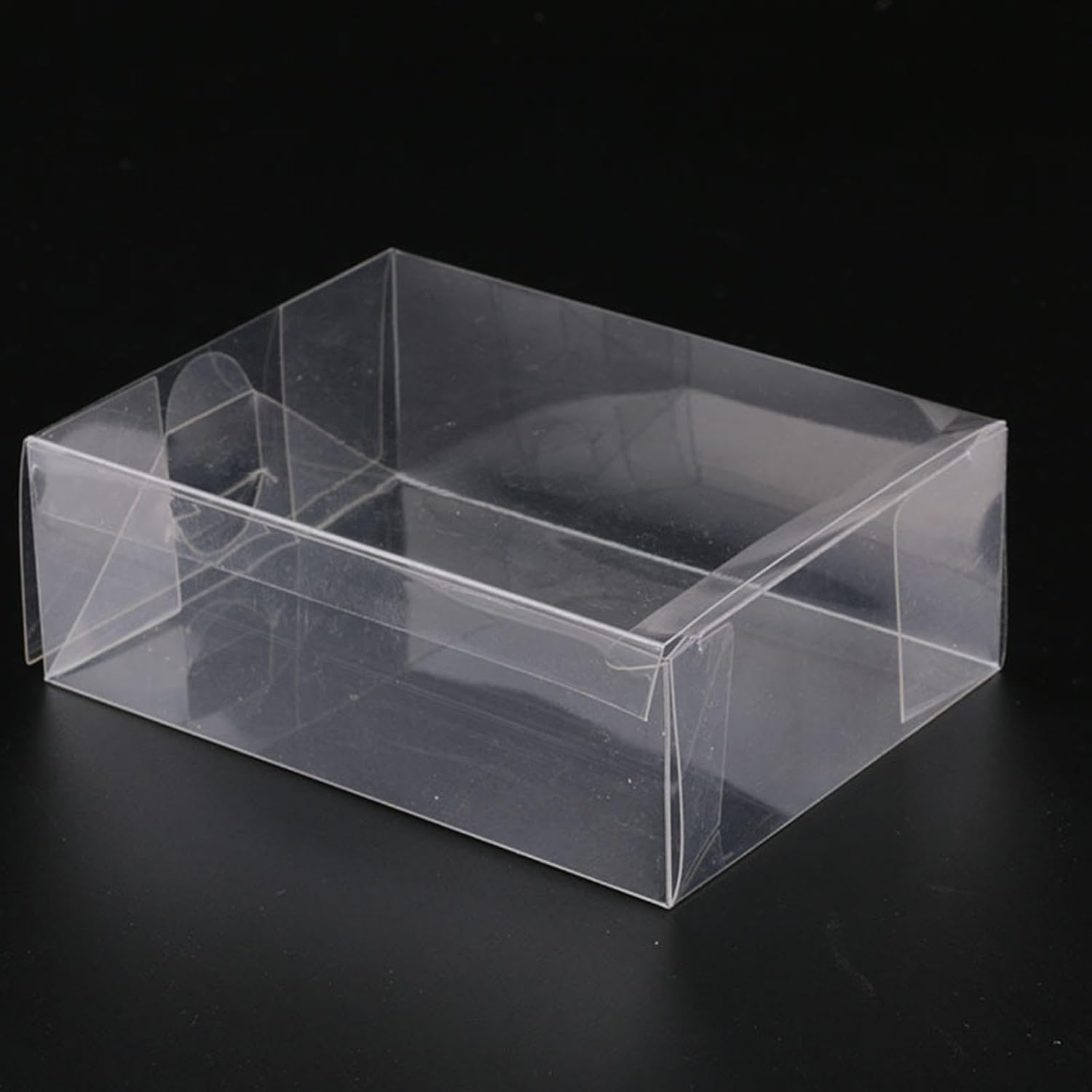 50 Pieces 1/64 Protector Clear PVC Cases 1/64 Car Toy Display Showcase 30X40X82Mm, Display Case for Model Cars image number 2