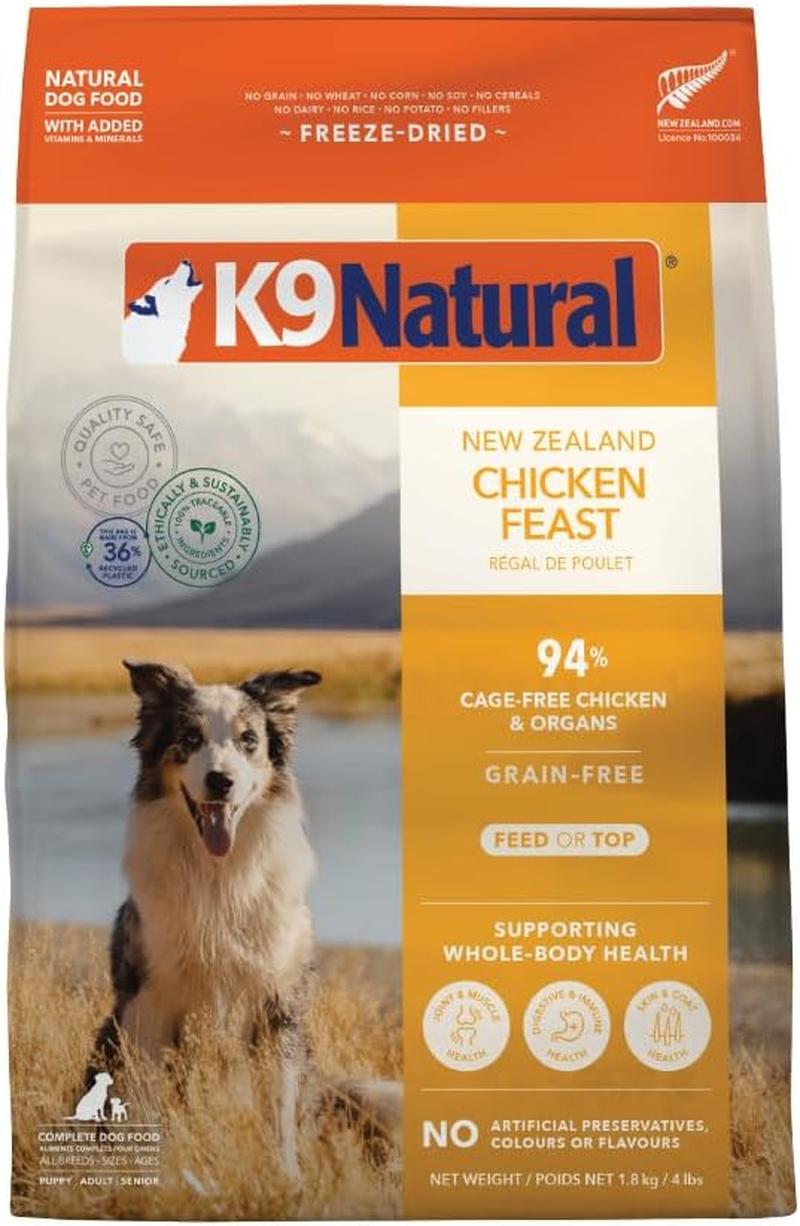 K9 Natural - Grain Free Freeze Dried Dog Food - Chicken, 1.8Kg image number 3