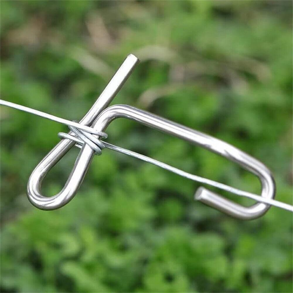 31Pcs Fence Wire Tensioner Tightener Metal Steel Wire Tensioning Repair Tool image number 3