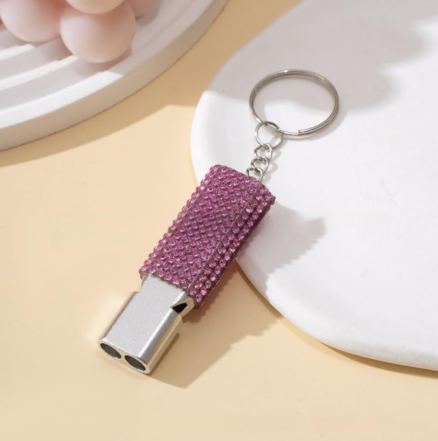 Emergency Whistles with Keychain for Camping and Hiking, 2-Pack image number 5