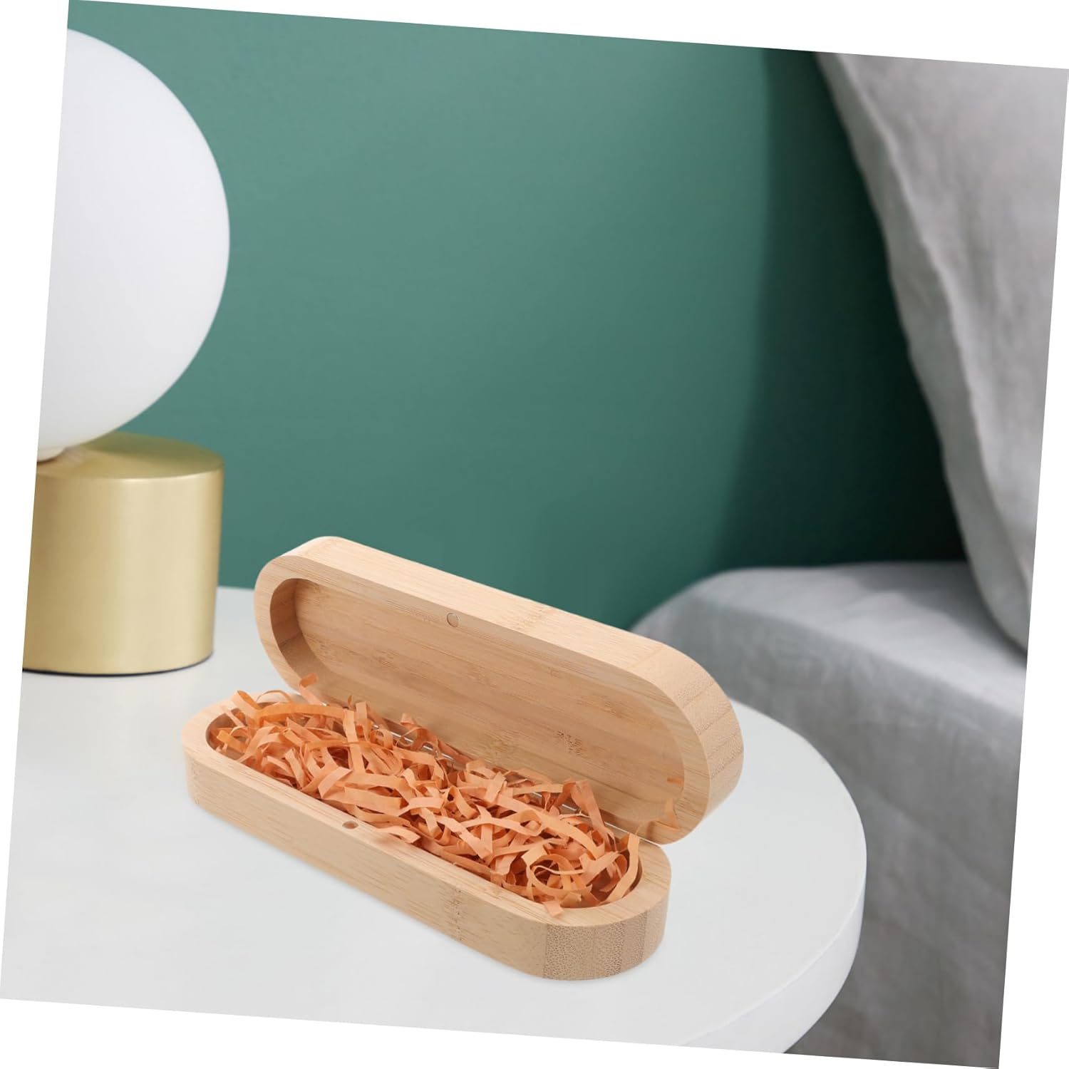 Pregnancy Test Stick Box Pregnancy Test Keepsake Case Pregnancy Announcement for Parents Pregnancy Collection Case Pregnancy Announcement Keepsake Chest Light Brown Wood