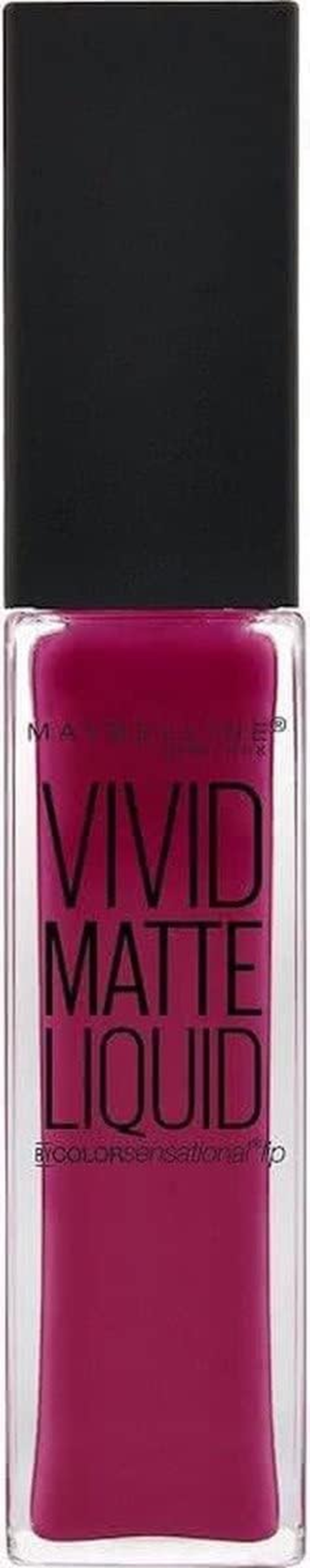 Maybelline Colour Sensational Vivid Matte Liquid Fuchsia Ecstasy image number 2