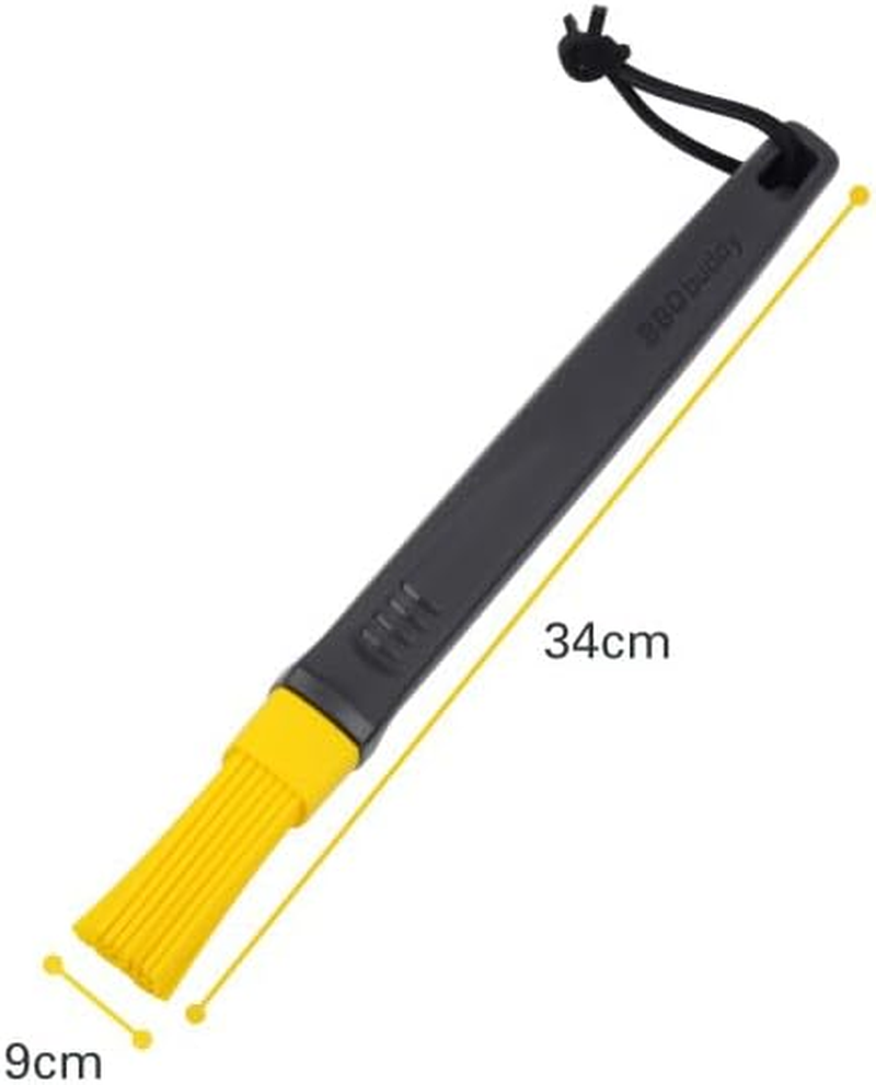 BBQ Buddy Basting Brush - Heat Resistant Cooking Brush for Oil and Sauce with - Silicone Brush Bristles with Long Handle - Pastry for Cooking and Baking - Removable Head Easy Cleaning image number 5