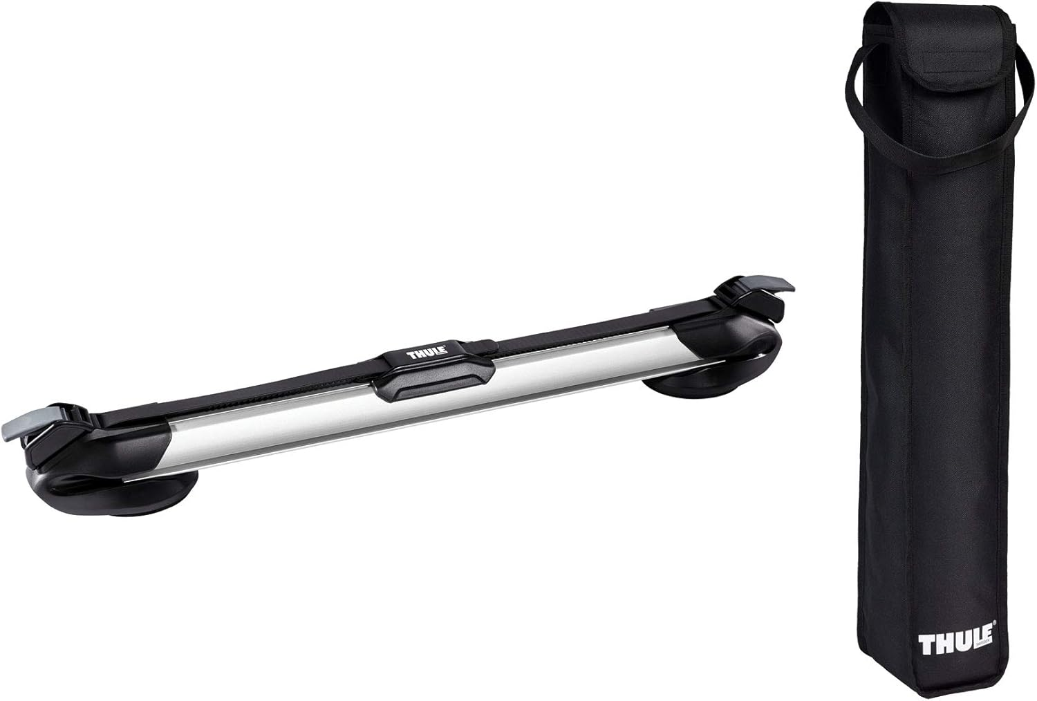 Thule Van Ladder - 9 Steps - 8.5Ft Extension - Telescoping Van Ladder - Easy Close System - EN:131 Compliant image number 5