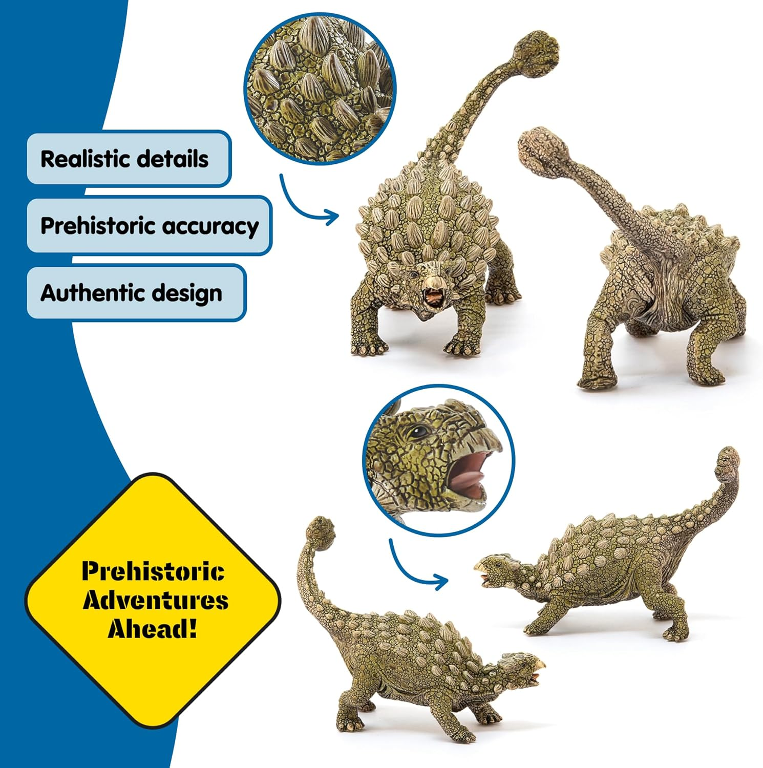 Schleich - Ankylosaurus image number 3