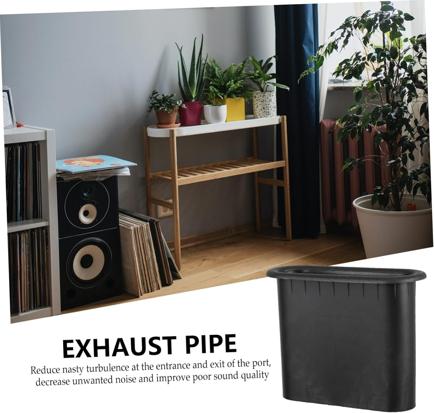 DOITOOL 5Pcs Audio Hair Dryer Speaker Port Tubes for Low Frequency Output Speaker Grill Home Car Accessories image number 2