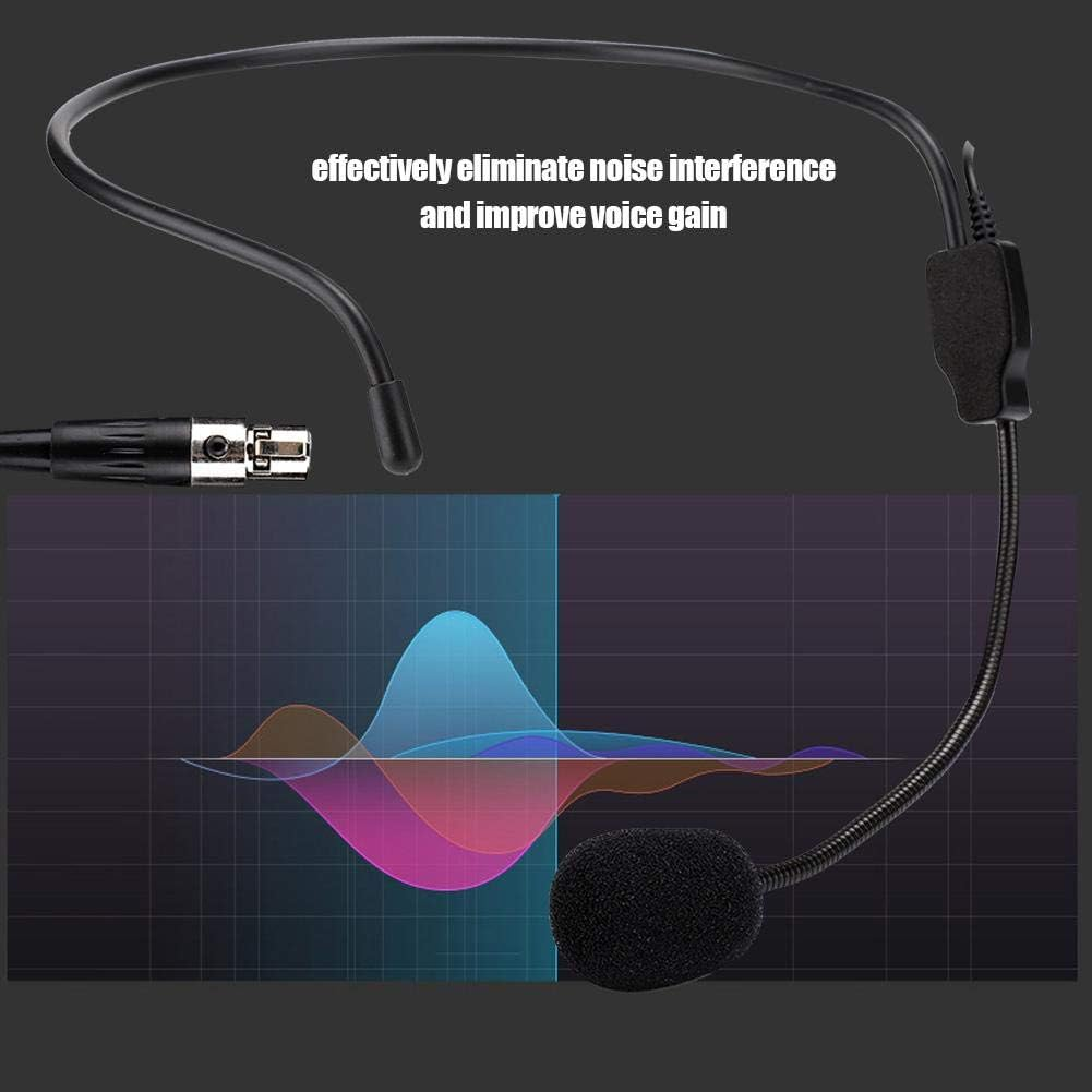 Annadue 3-Pin XLR Headset Microphone, Mini Professional Wireless Microphone, for Sports, Performances, Police, Telephone Operators, Speakers, Telephones and Other Situations. image number 4