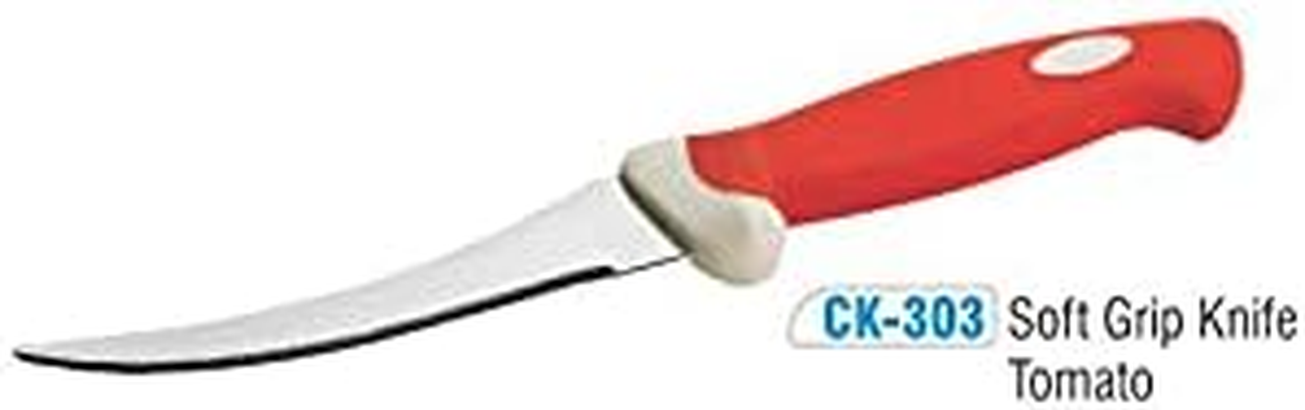 Soft Handle Tomato Knife 10 Cm 100 % Stainless Steel Blade (Perfect for Home) D