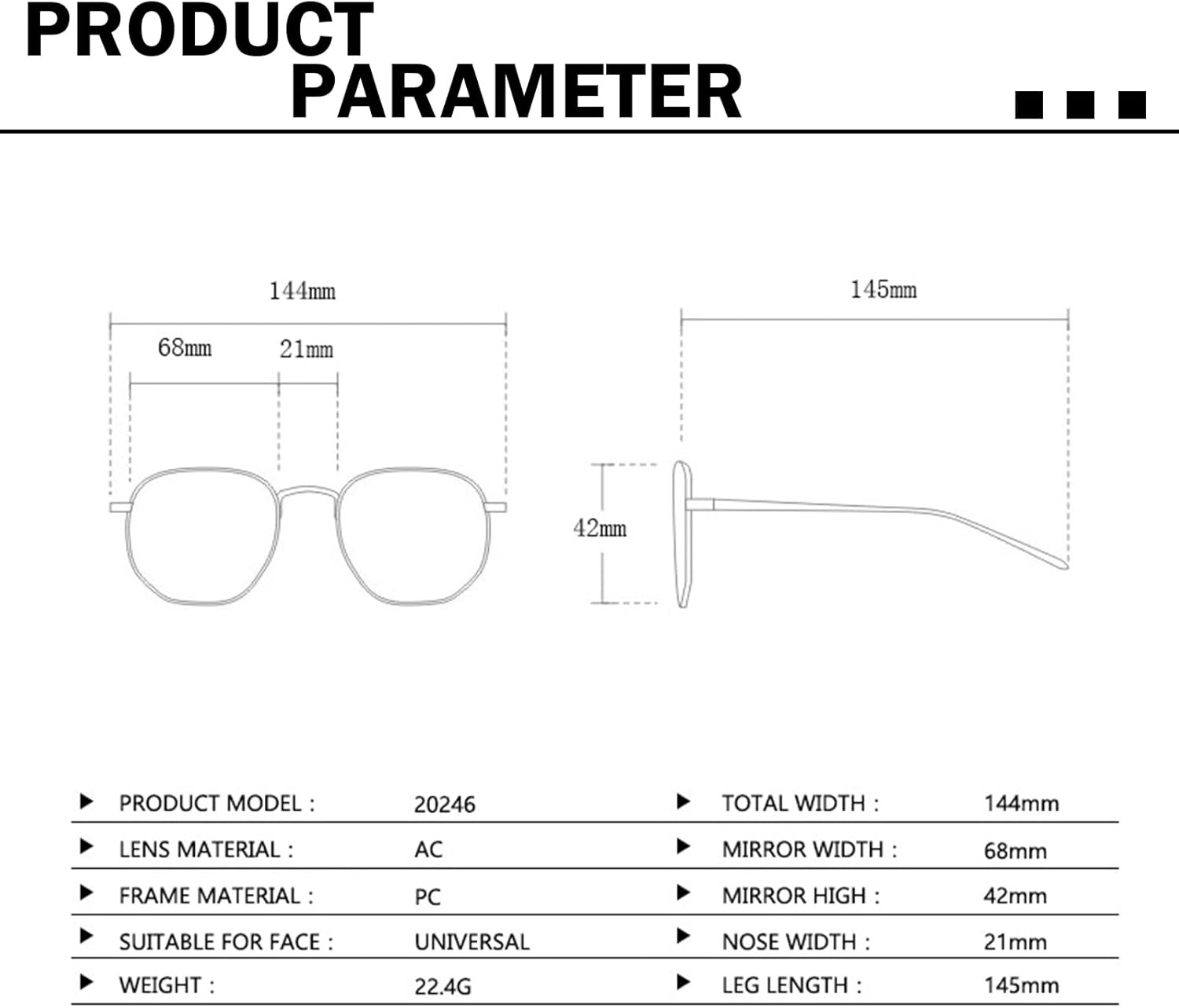 Xolixorium Blue Light Glasses, Oval Frame anti Eyestrain Glasses for Reading, Texting, Gaming, Prevent Headaches, Unisex image number 4