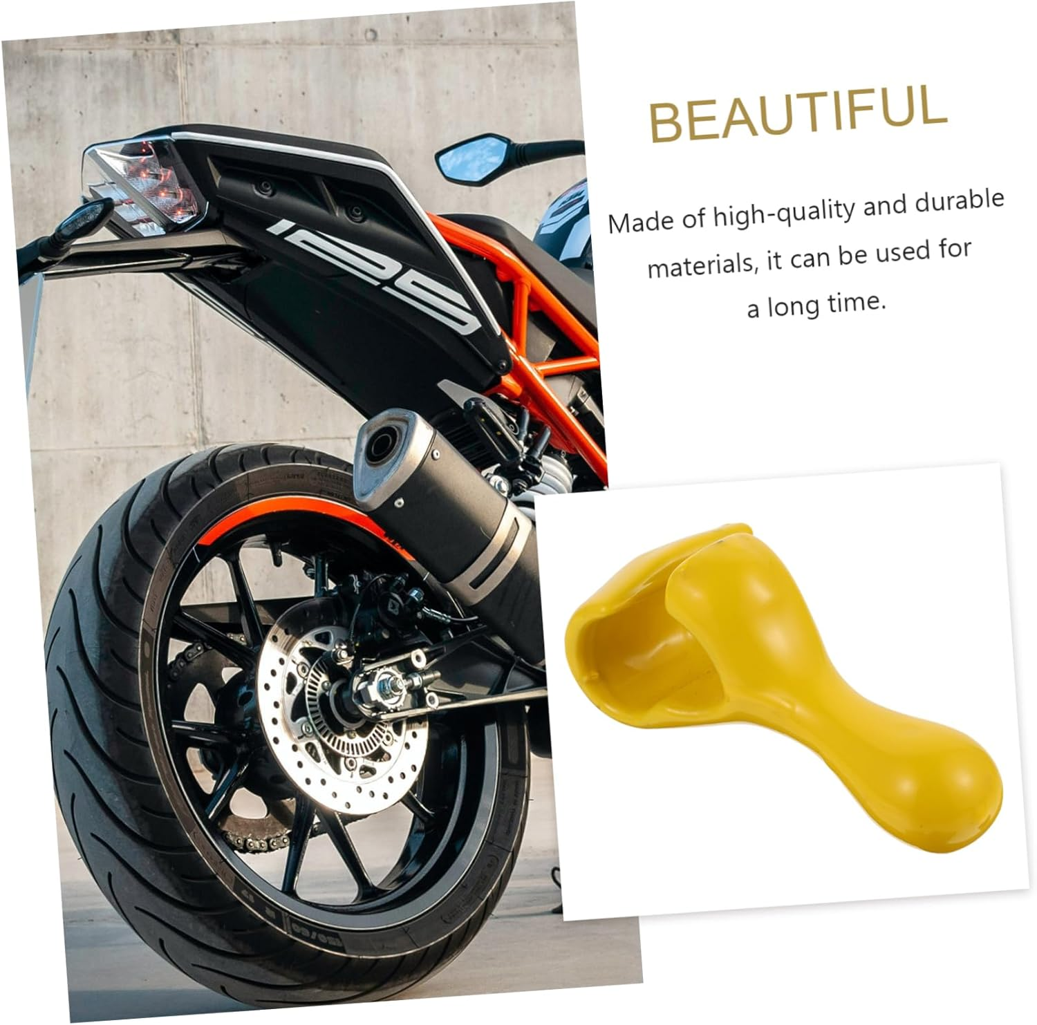 LOORGVEL Motorcycle Bead Keeper Tire Change Tool Rubber Coated Sturdy Design for Easy Tire Removal and Repair Efficient Motorcycle Maintenance Equipment for Riders image number 4