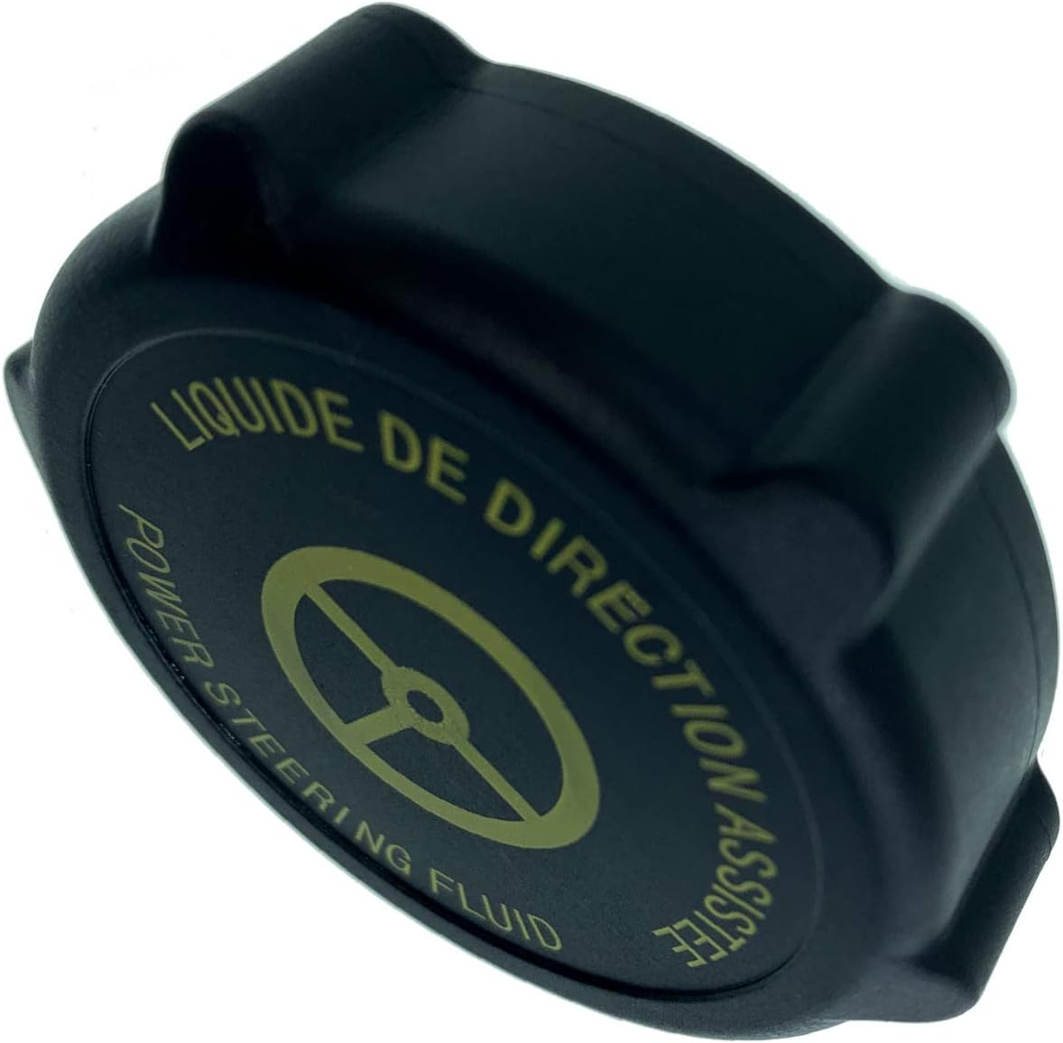 Power Steering Cap (Black, ABS) - Compatible with Ford Focus, Mondeo CHIA-X, S-Max & Land Rover Freelander 2 - Replaces 97BG-3A006-BA, LR000758