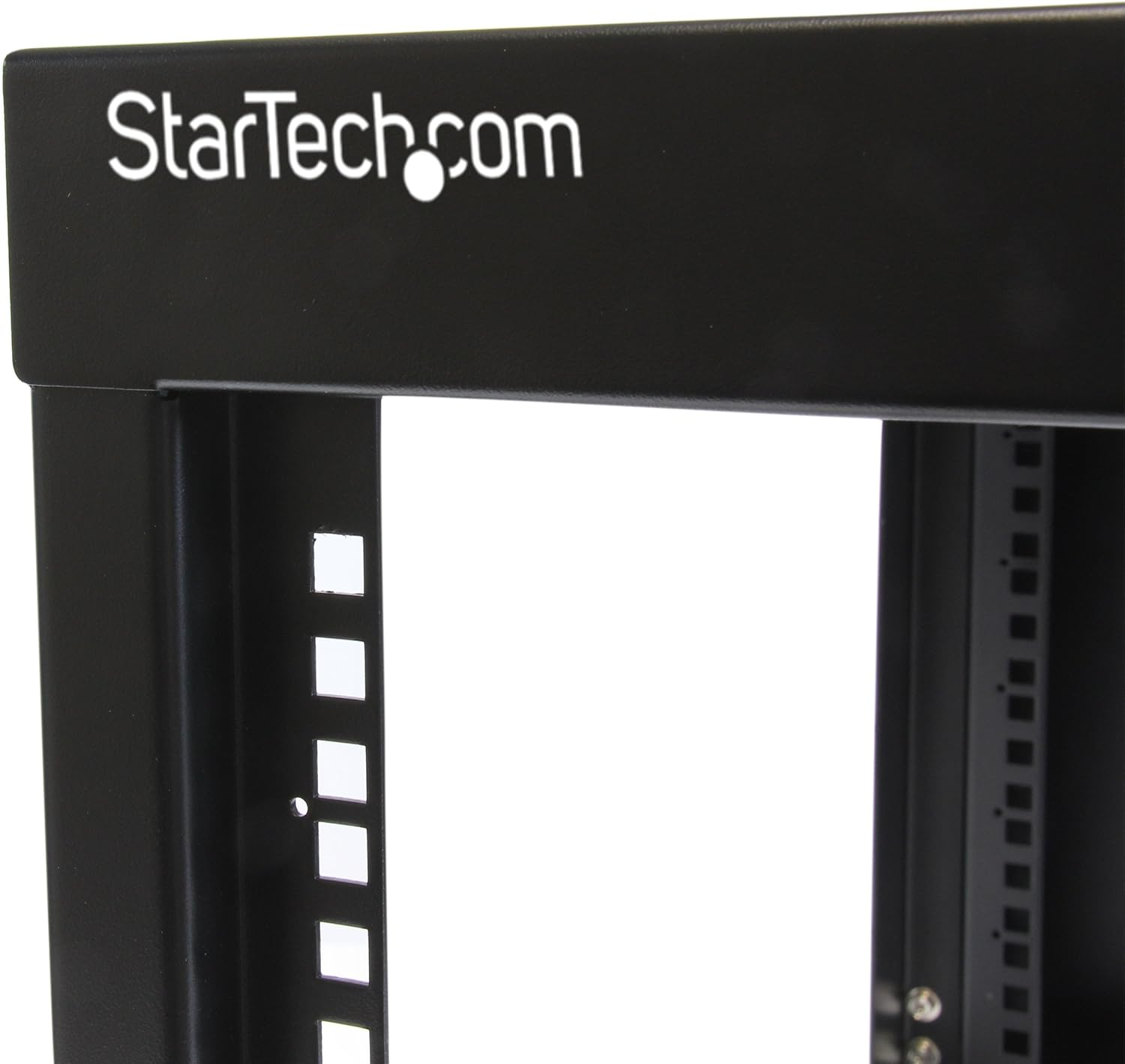 Startech.Com 6U 22-Inch Hinged Open Frame Rack Cabinet Wallmount Server Rack Components RK619WALLOH, Black image number 5