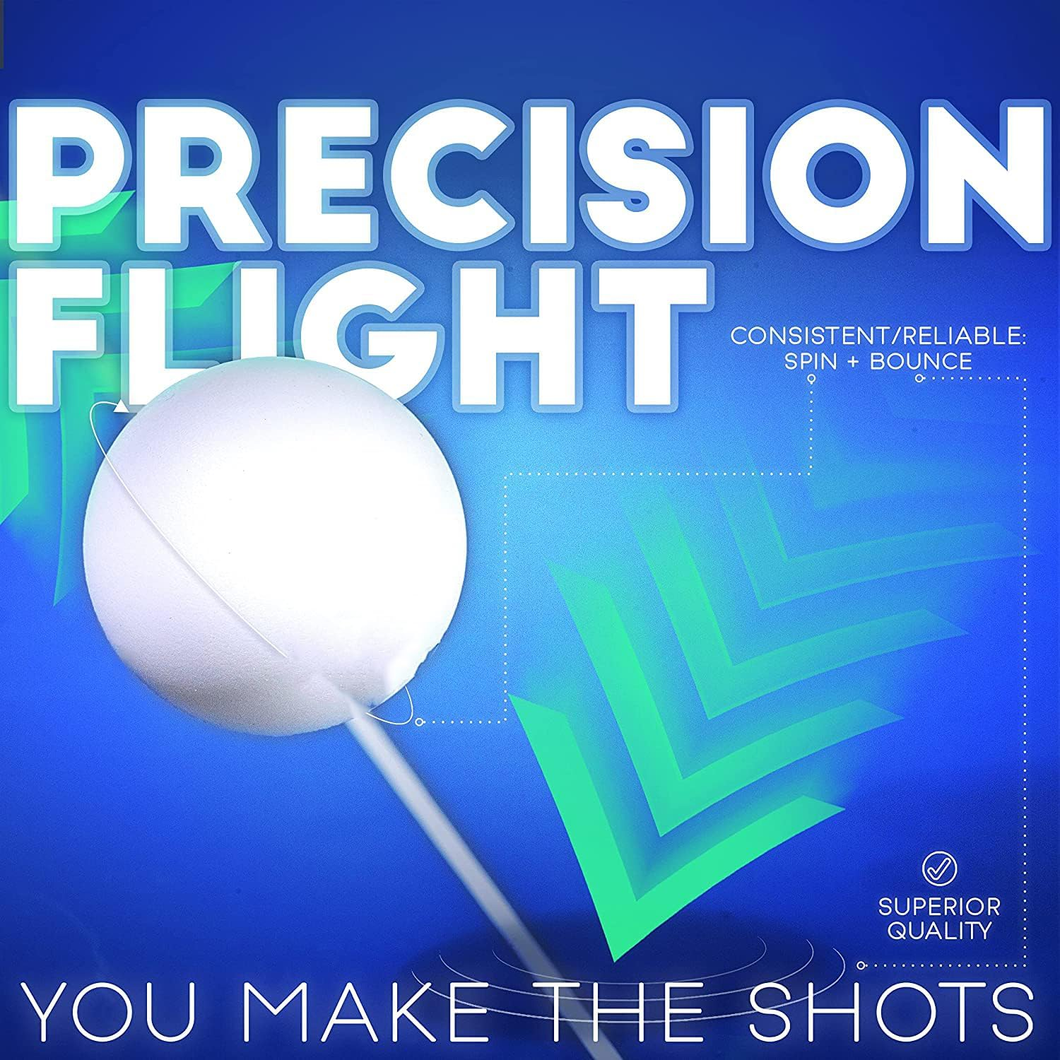 HOXHA Sports Ping Pong Balls Training 3 Star Table Tennis Balls, 60 Balls a Bottle Professional Ping Pong Balls, Durable High Performance Indoor and Outdoor Compatible Fun as a Cat Toy