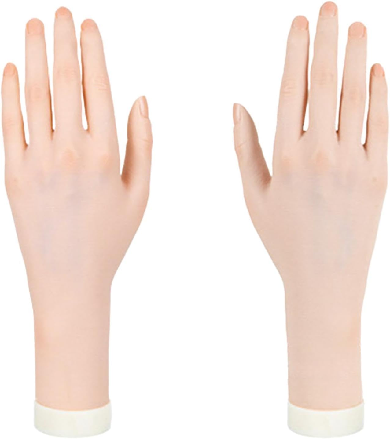 Generic Flexible Training Hand for Manicure and Jewelry Organization, Skin Left Right Hand, as Described