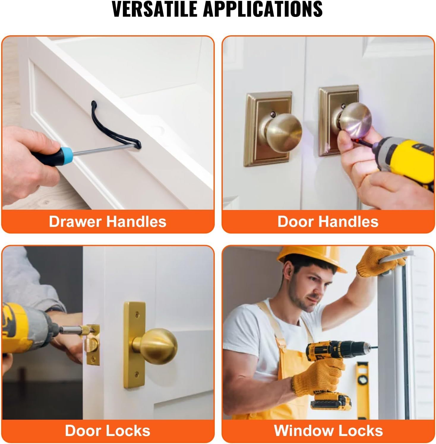 VEVOR Cabinet Hardware Jig, Aluminum Alloy Cabinet Handle Jig with Center Punch, Adjustable Cabinet Hardware Template Tool, for Installation of Door Drawer Front Knobs Handles and Pulls image number 4