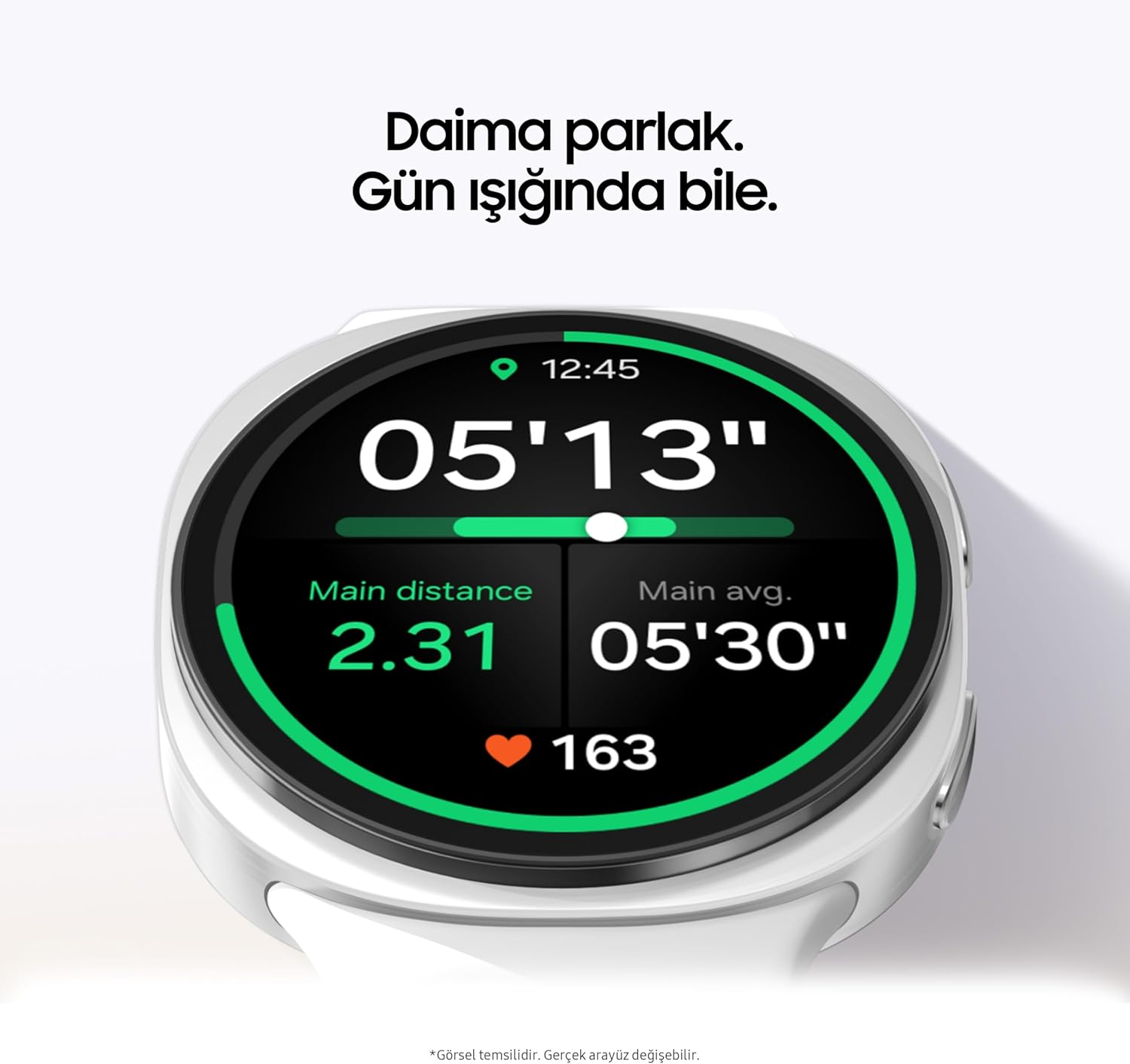 Samsung Galaxy Watch8 Dark Grey, Bluetooth, 44Mm Smart Watch (Samsung Turkey Guaranteed) image number 3