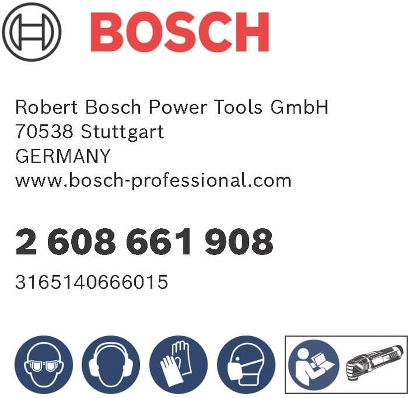 Bosch Accessories Professional 5X Starlock AIZ 32 AB BIM Plunge-Cutting Multitool Blade (For Stone, Drywall, Non-Ferrous Metal, Aluminium, 32X50 Mm, Accessories for Starlock Oscillating Multitool) image number 5
