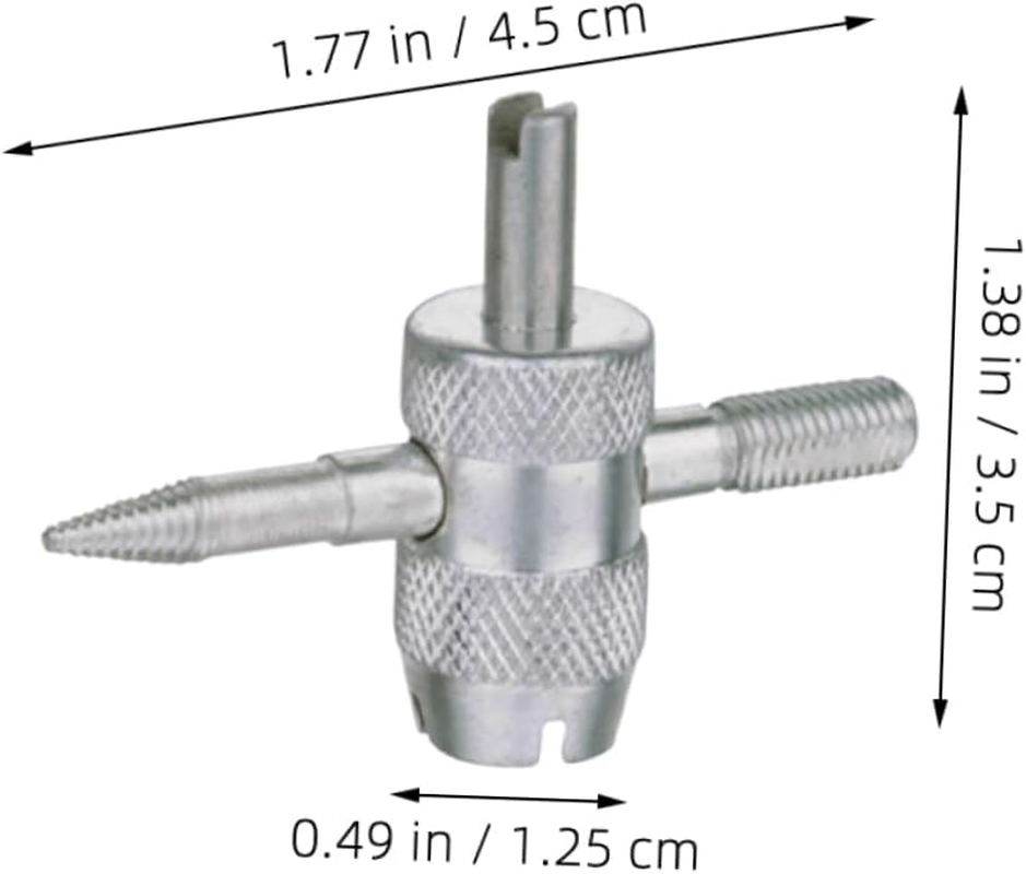 KICHOUSE 2Sets Tire Tool for Automotive Tyre Repair Valve Core Tool Car Bicycle Maintenance Replacement Kit image number 4