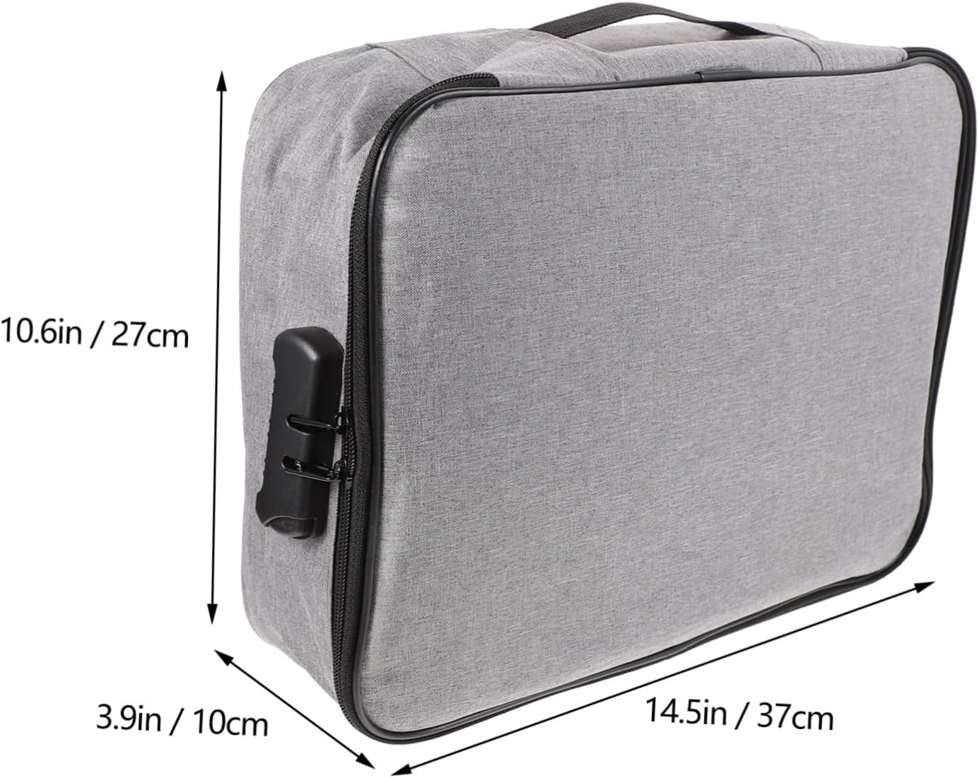 PLAFOPE Travel Document Collection Bag Large Capacity Home Passport Storage Bag Portable for Travel Document Holder and Storage