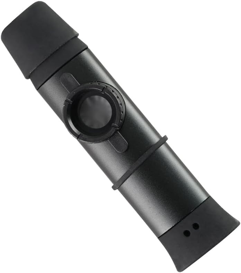 Professional ABS Kazoo, Premium Musical Instrument with Adjustable Pitch for Ceremonies, Parties & Performances - Easy to Play Kazoo for Beginners & Musicians with Clear Sound (Black) image number 1