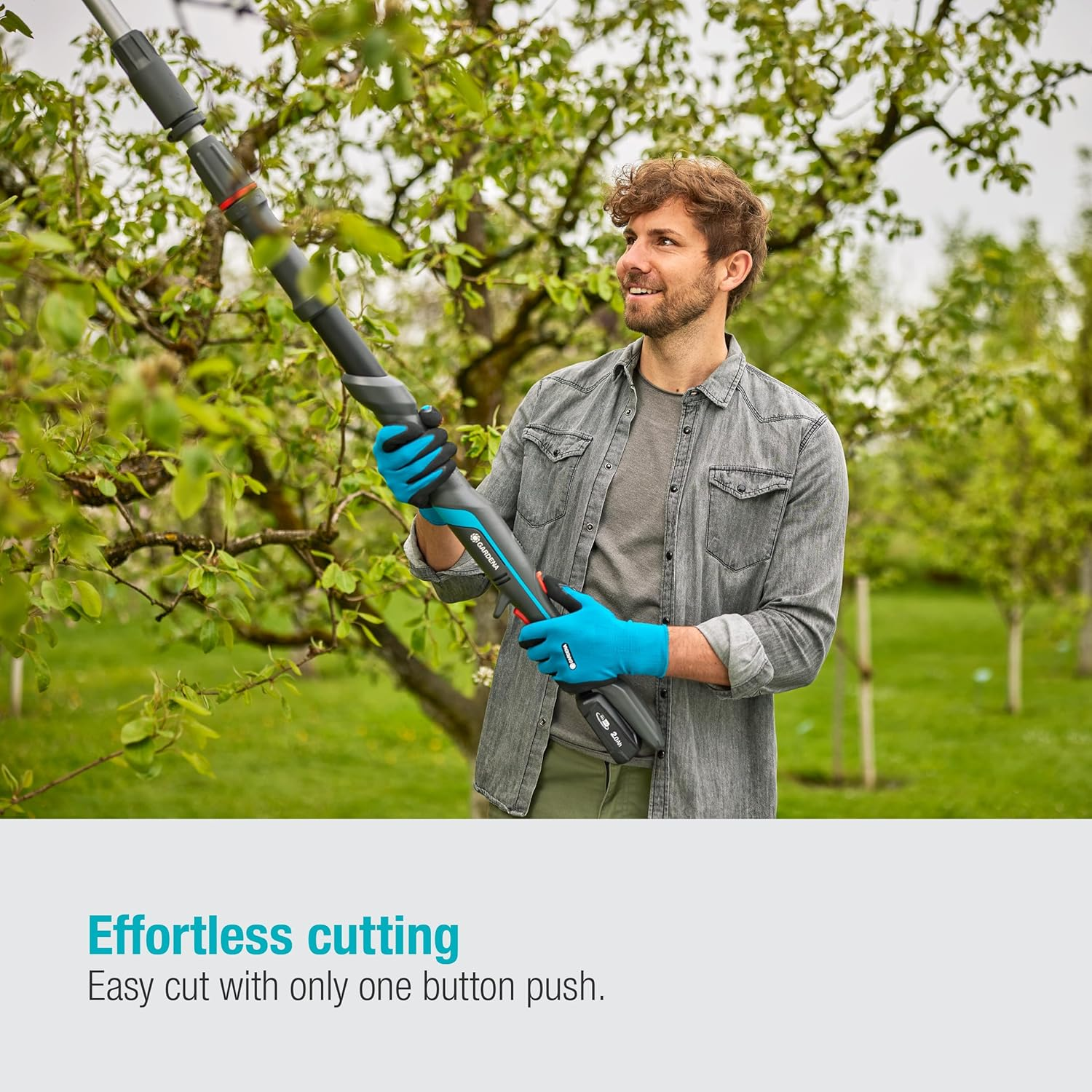 Gardena Battery Telescopic Pruning Lopper Highcut 360 Skin image number 4