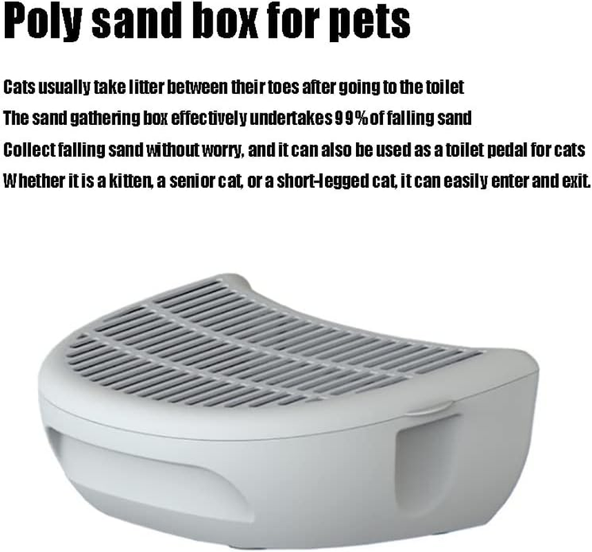 Automatic Cat Litter Box Self Cleaning Smart, Large Space Cats Litter Box ，App Control Silent Cat Tray Toilet Gift, DIY Your Cat Litter Box, the First Step in Intelligent Cat Raising image number 5
