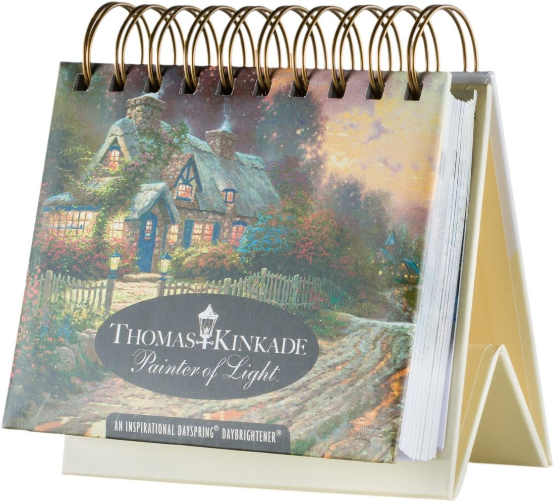 Dayspring Thomas Kinkade - Painter of Light Daybrightener Perpetual Calendar (23460)