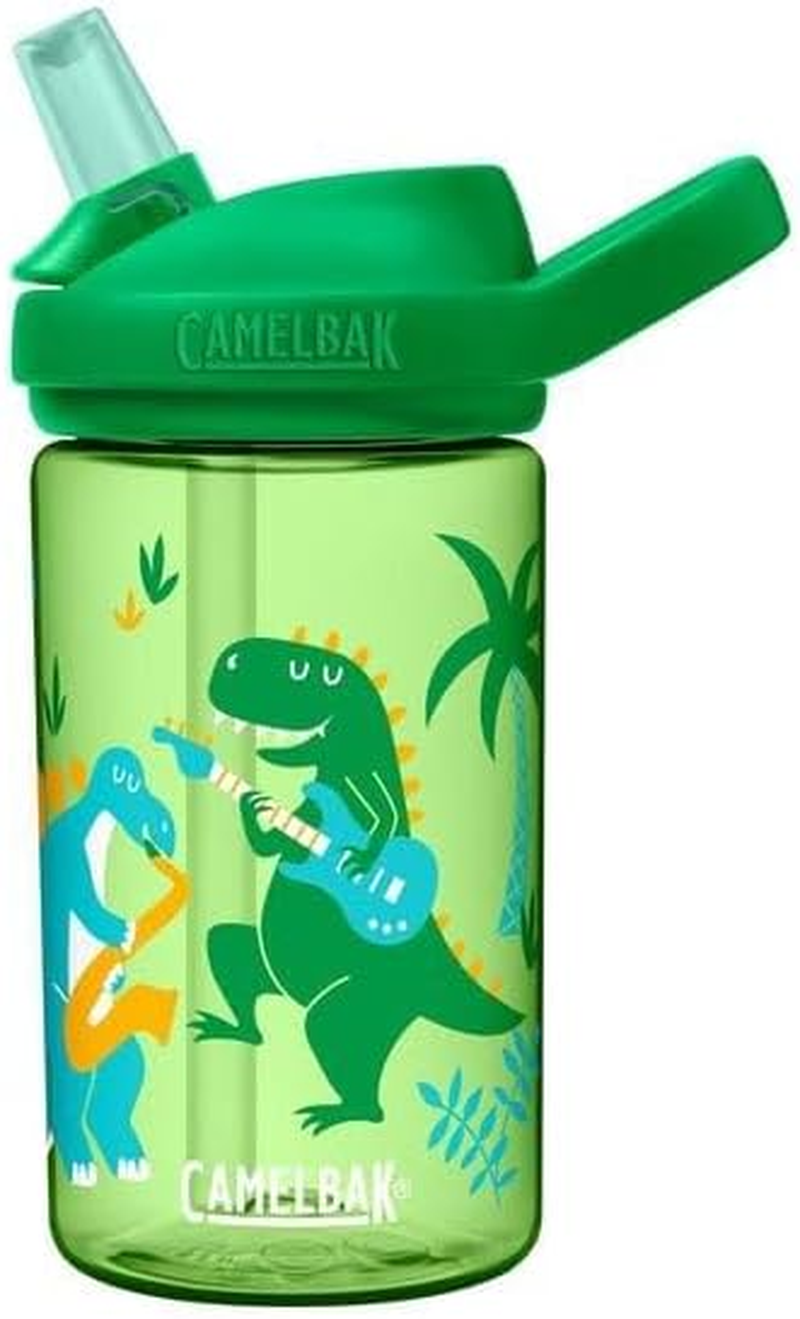 Revolutionizing Nursery/Kindergarten Hydration! Automatic Open and Close Straw Camelback Ediplus Kids Tritan 400Ml True Blue Water Bottle Water Bottle Lightweight Compact Dishwasher Safe Kids - Bugs Vacation image number 3