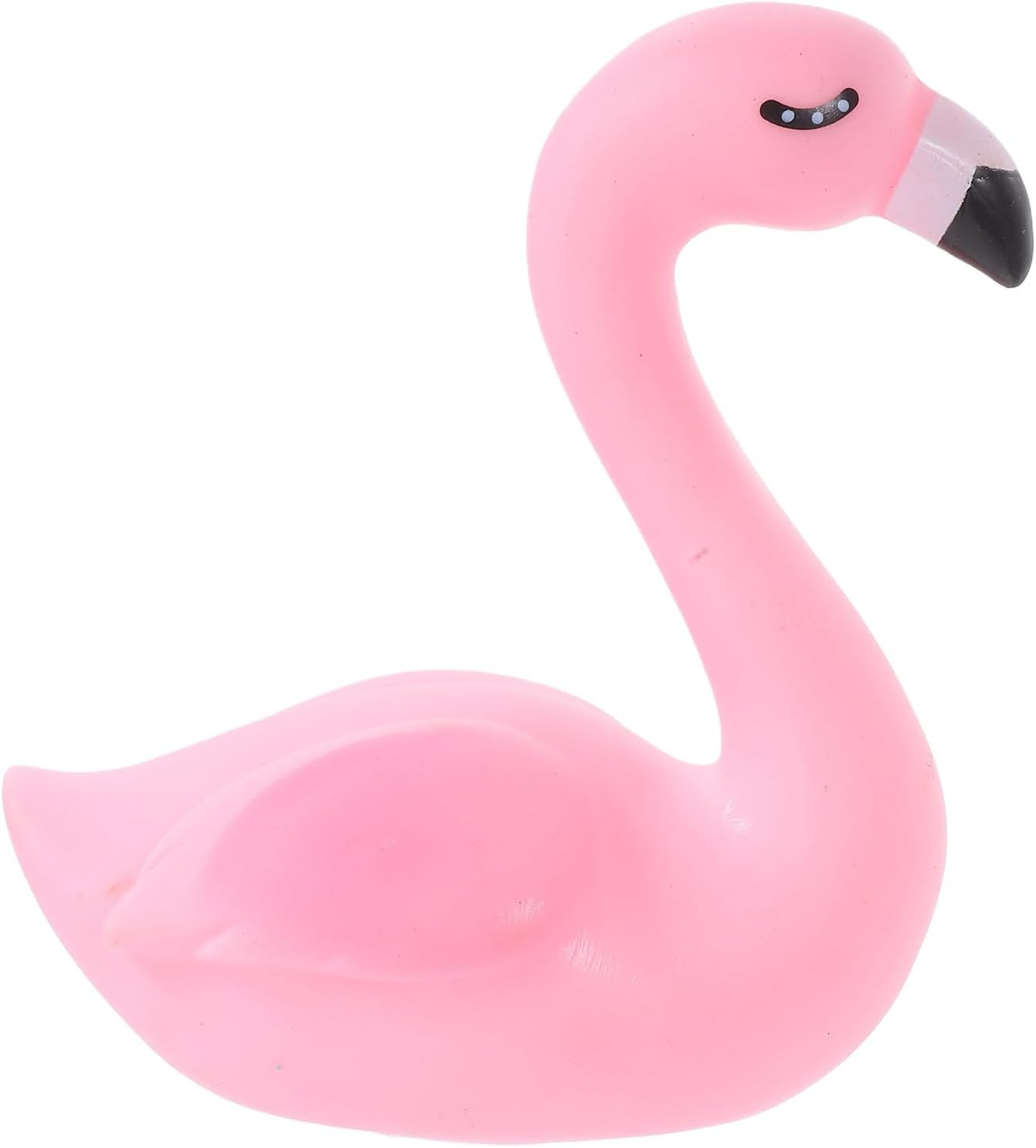 PRETYZOOM Flamingo Cake Topper Christmas Cake Toppers Cap Cake Topper Decor Birthday Cake Toppers Wedding Topper Pink Cartoon Ornaments image number 4