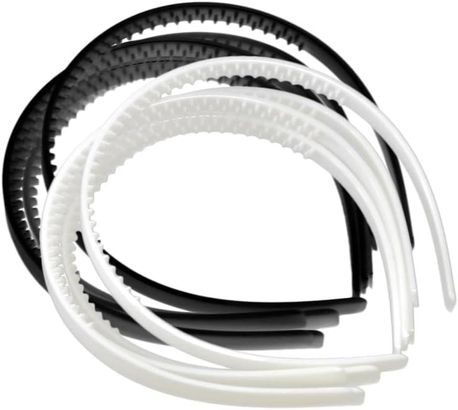 Eigell 10Pc Dual Row Hair Band for Girls Womens image number 2