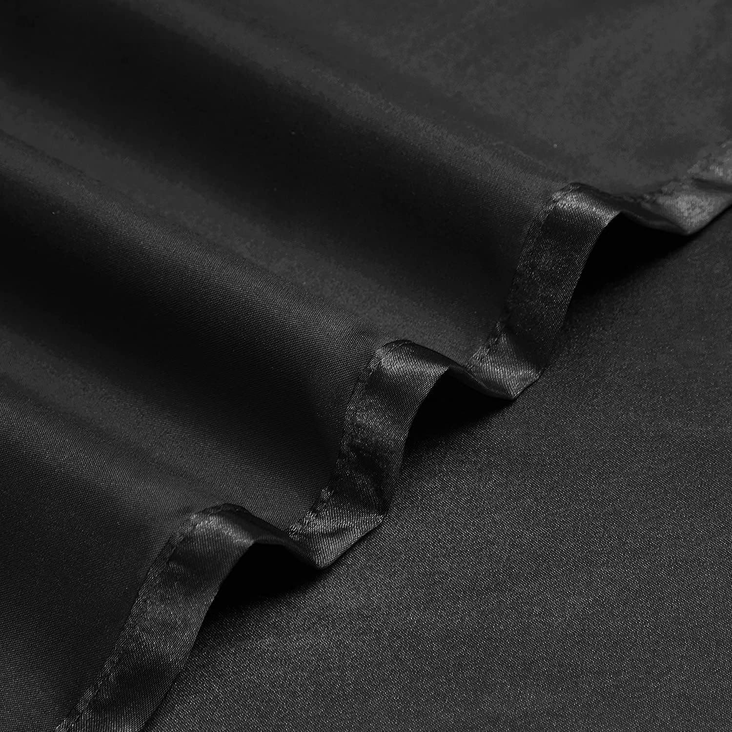 Ultra Soft Sheet Set,100% Soft Luxury Silky Satin, Fitted Sheet & Flat Sheet & 2 Pillowcases (Black, Singe) image number 5