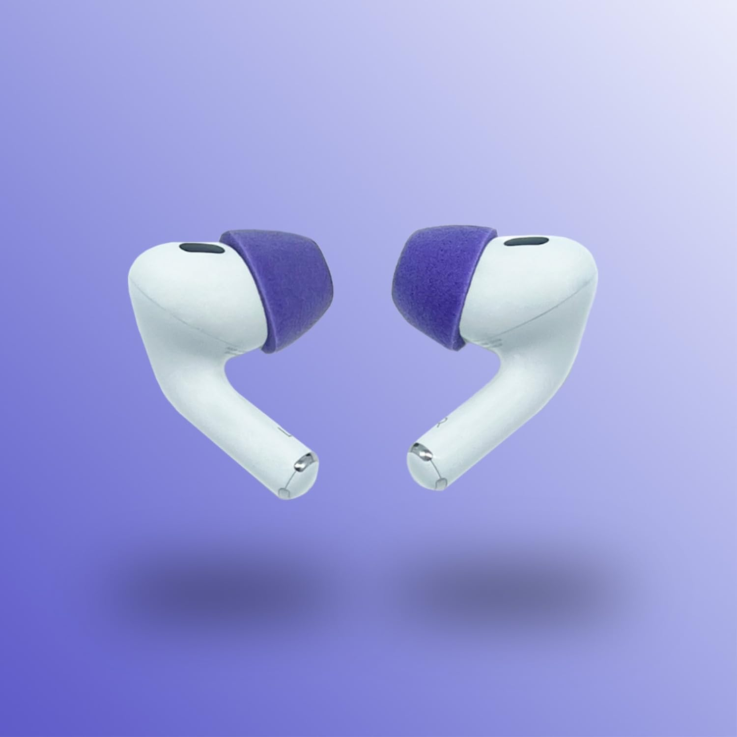 Comply Foam Ear Tips for Apple Airpods Pro Generation 1 & 2 Lilac Purple Ultimate Comfort | Unshakeable Fit | Medium, 3 Pairs image number 5