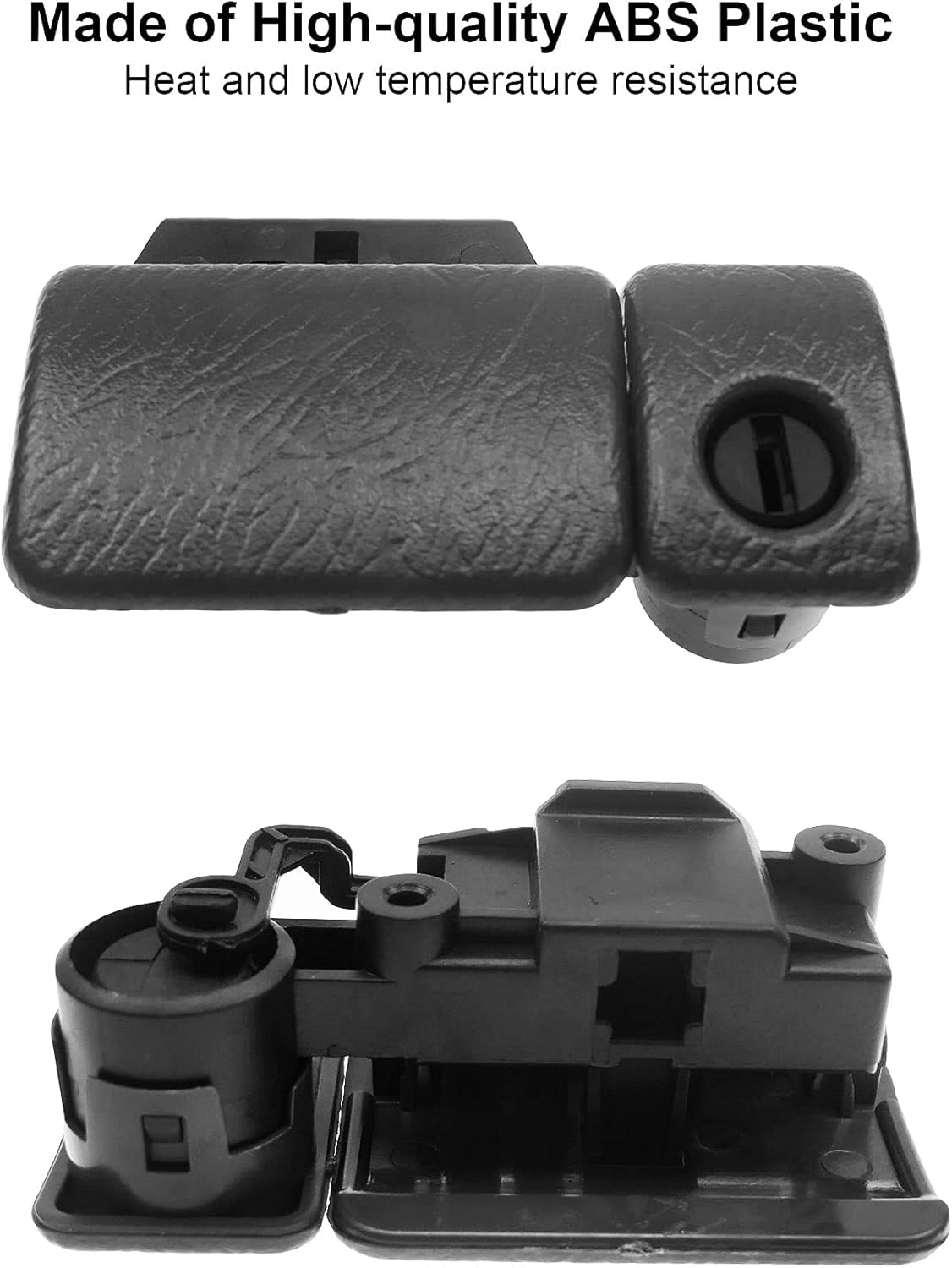 Glove Box Latch Handle Fits for Suzuki Vitara/Grand Vitara 2000-2016 Replace 73430-76811-P4Z, Black Gray image number 2