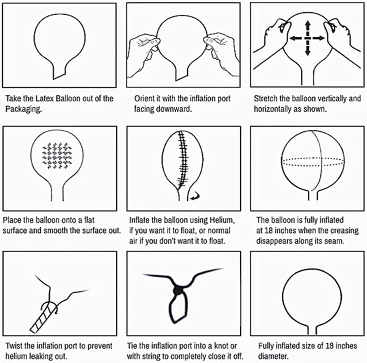 Bobo Balloons Bubble Balloons, 25 Pcs 18Inch Clear Bobo Balloons, Large Transparent Bubble Balloon for Christmas Wedding Birthday Party Decoration image number 5